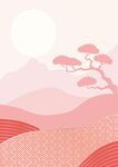 国风山水海报