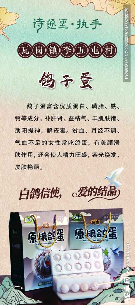 鸽子蛋简介