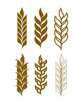 麦穗图案