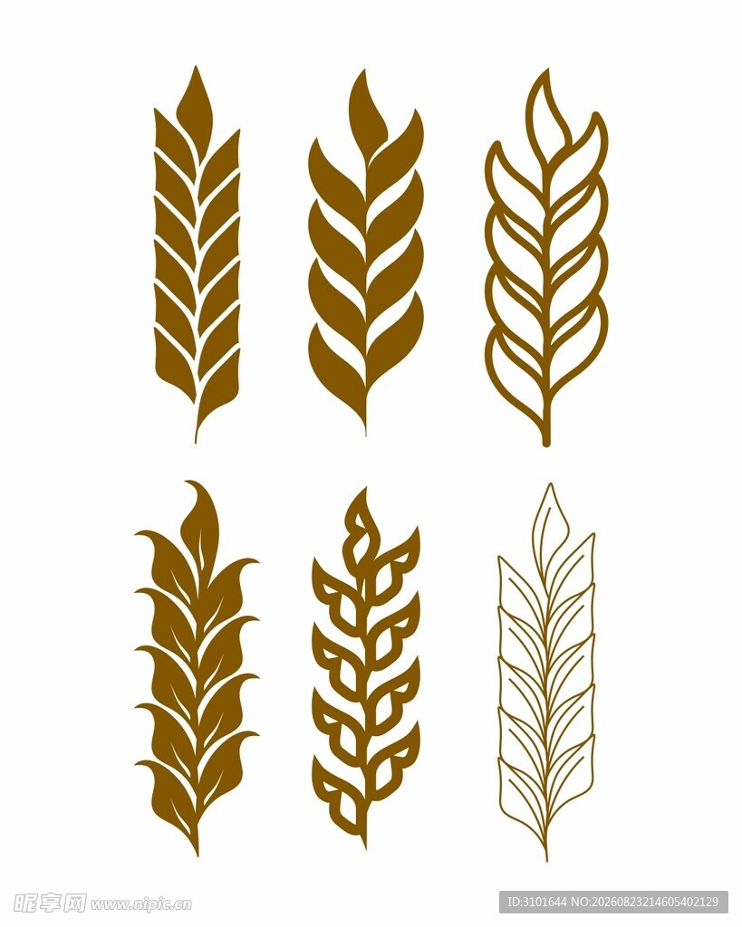 麦穗图案