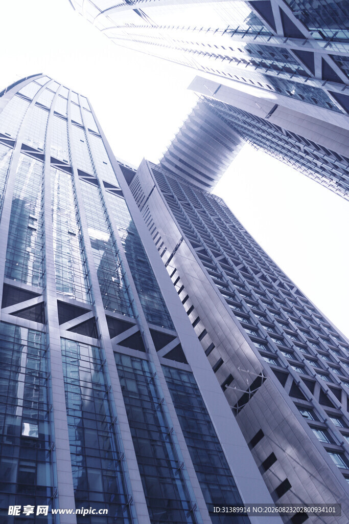 现代摩天大楼建筑景观