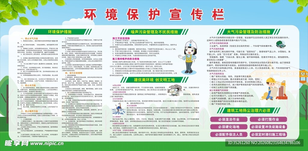 环境保护宣传栏