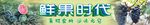 鲜果时代水果海报灯箱