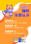 猫咪免费认养活动宣传