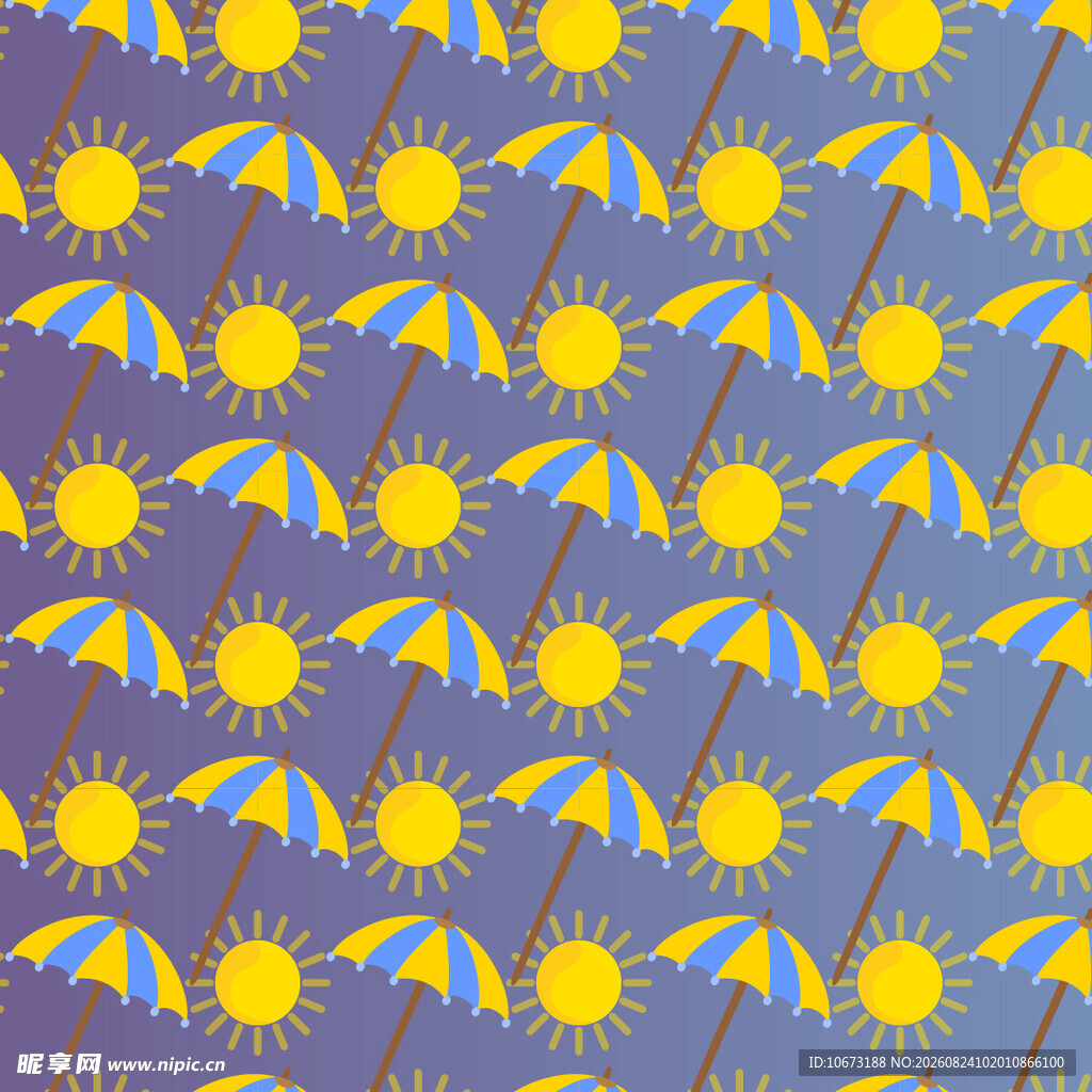 雨伞太阳图案背景纹理