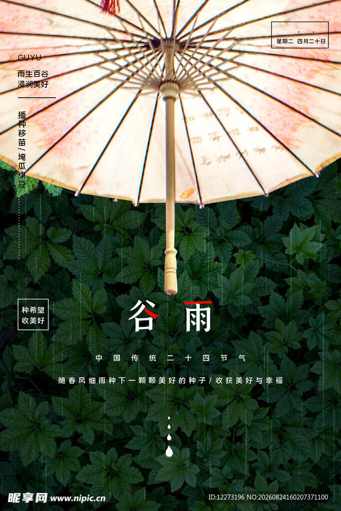 谷雨海报
