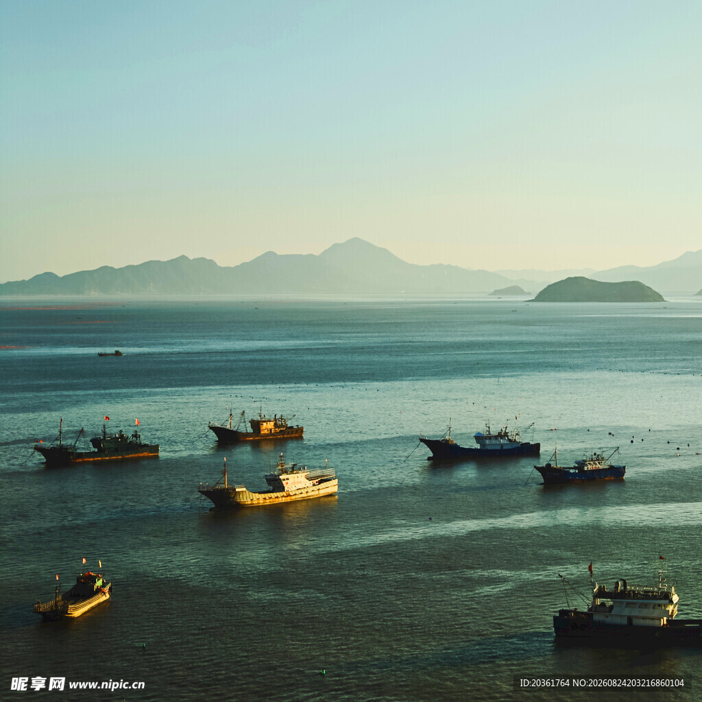 海上渔船