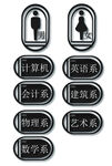 校园职业标识牌