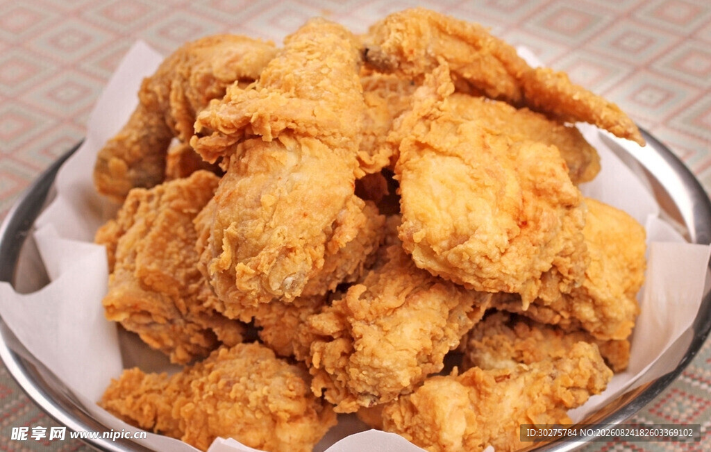 美味香脆炸鸡块