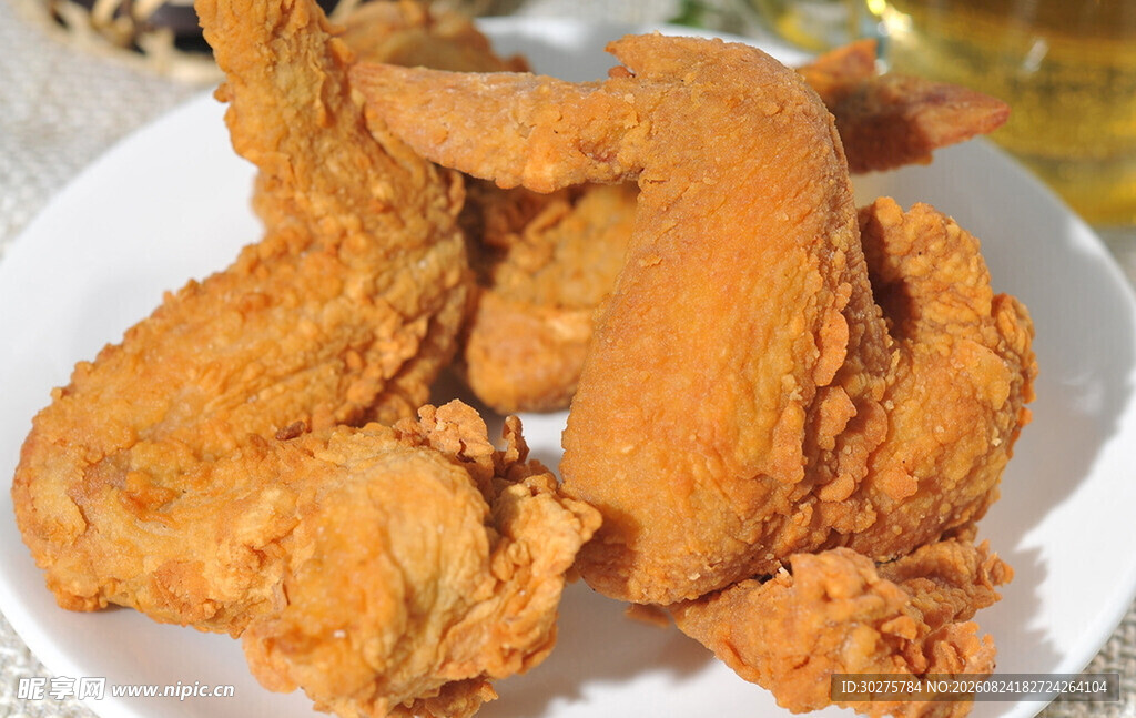 美味香酥炸鸡块