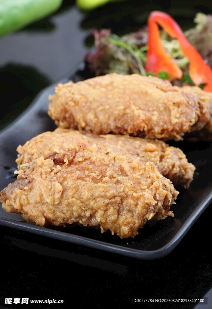 香酥炸鱼排美味诱人