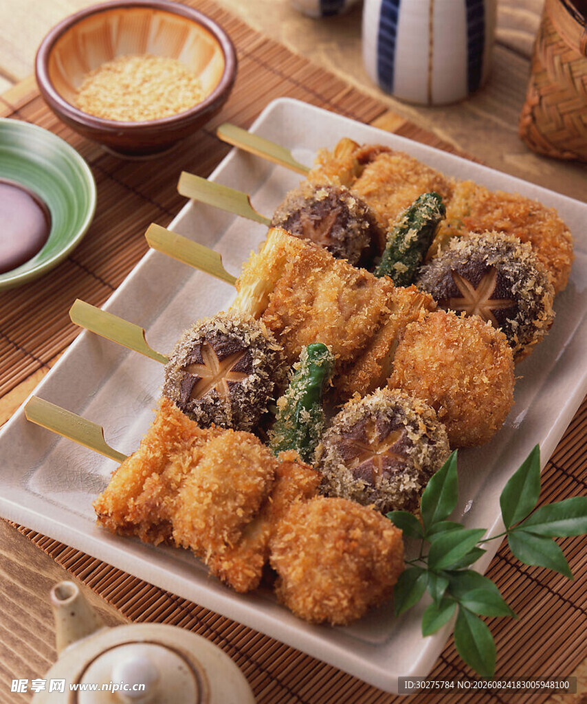 日式炸物串拼盘