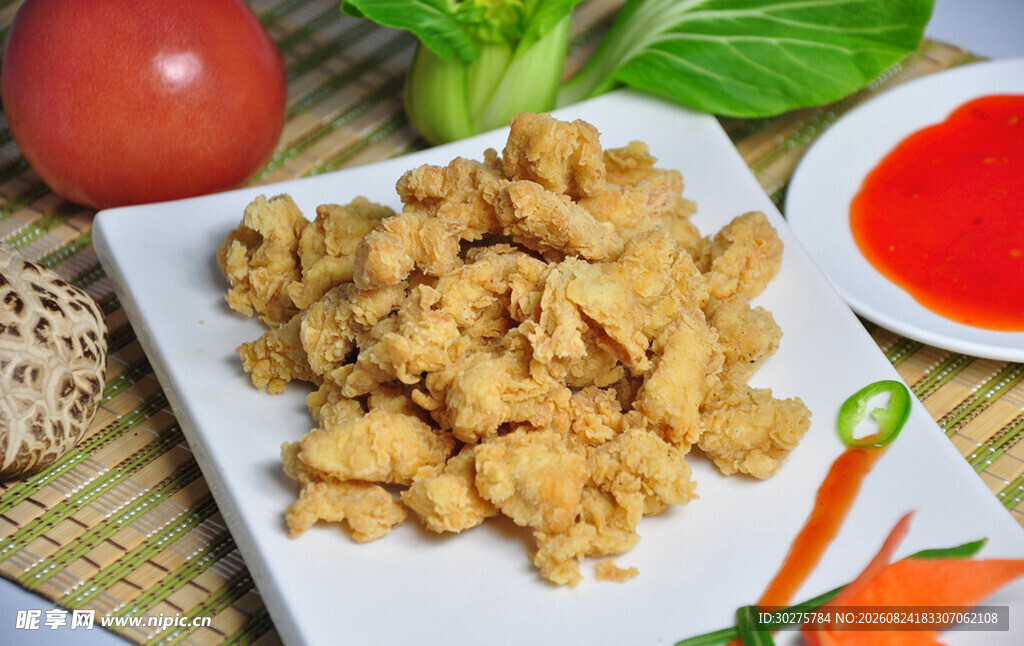 美味香酥炸鸡块