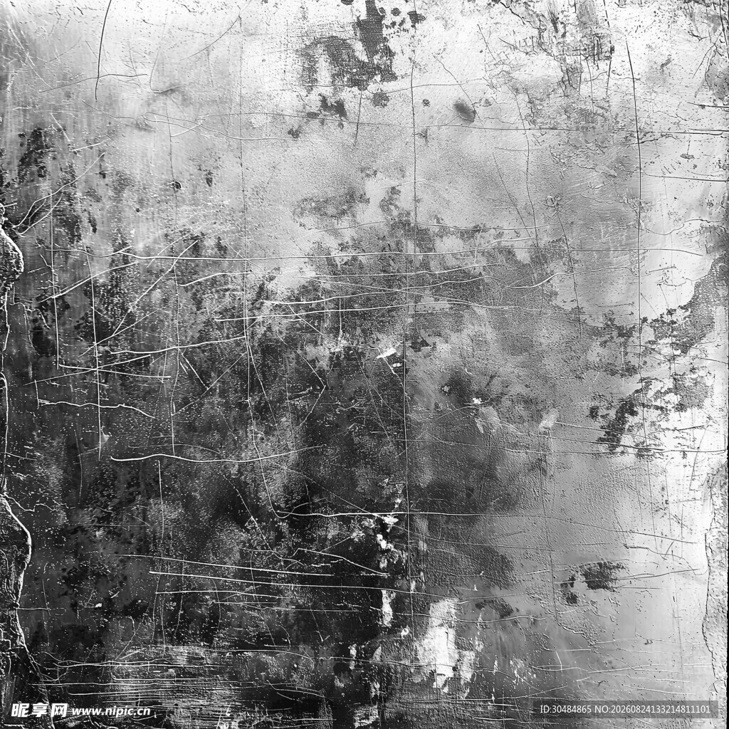 抽象水墨风格艺术画面