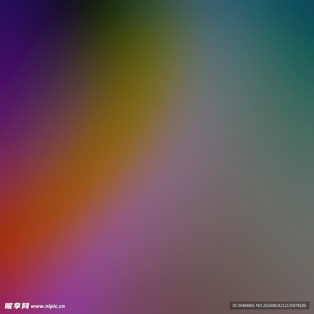 多彩渐变模糊背景画面
