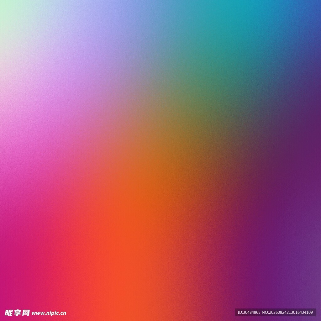 多彩渐变模糊背景图