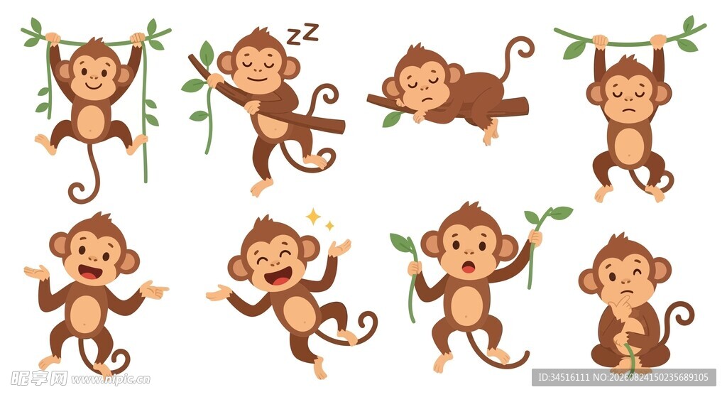 卡通猴子合集