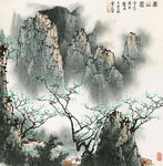水墨山水间的清幽景致