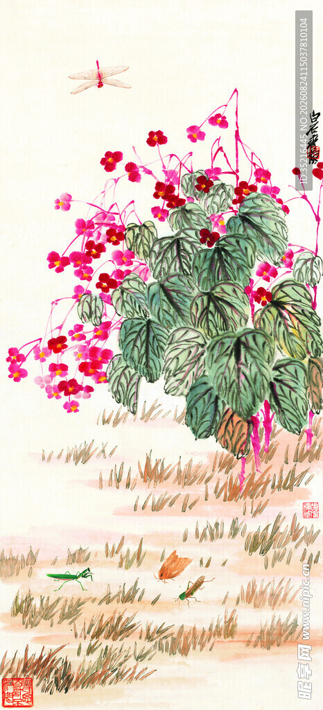绿意盎然的景致