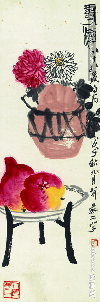 中式静物图
