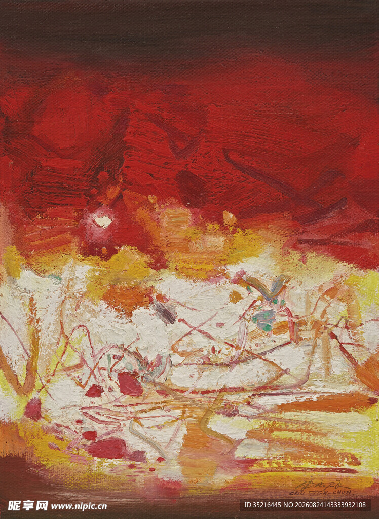 抽象艺术画作