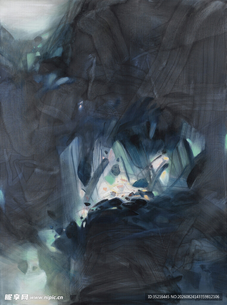 神秘奇幻的洞穴景象