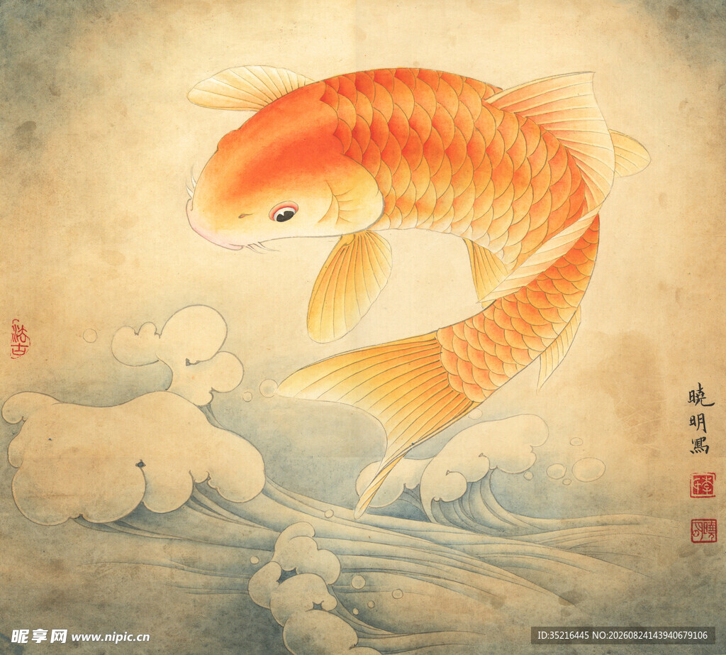 灵动跃于浪间