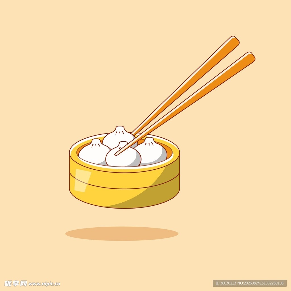 早茶点心插画
