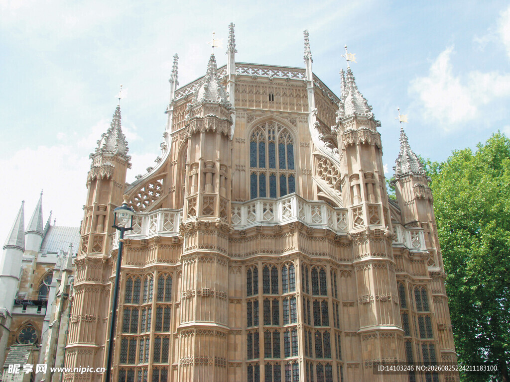 英国议会大厦外观