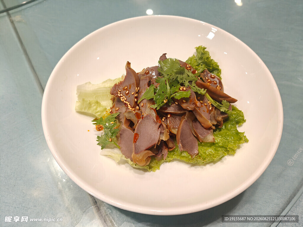 凉拌牛肉片