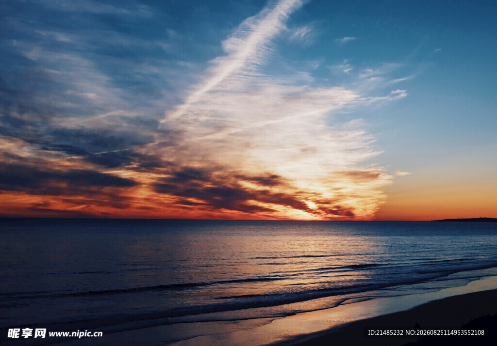海边日落美景