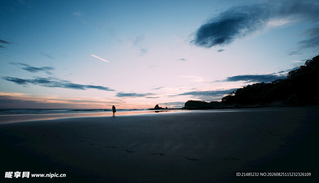 海边日落美景