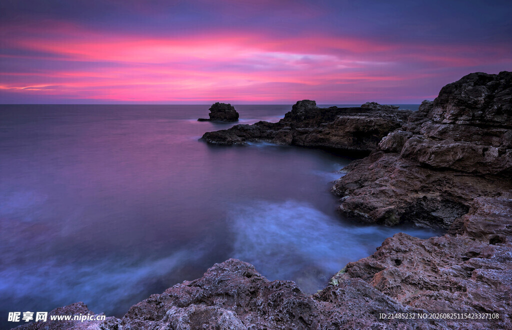 海边日落美景
