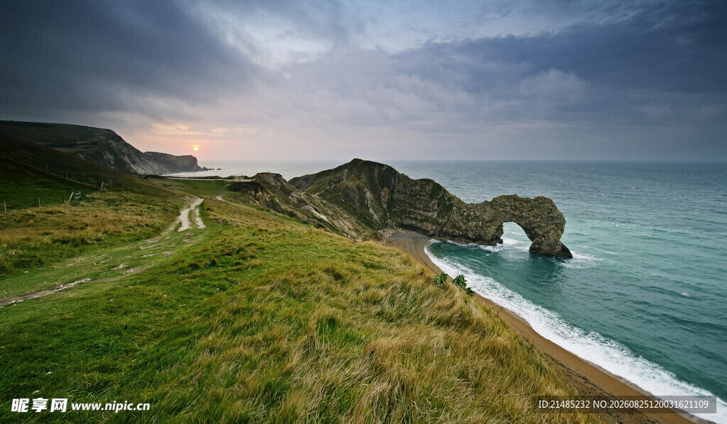 英国杜德尔门海岸美景