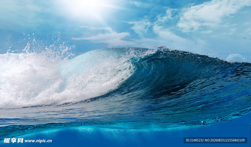 汹涌海浪