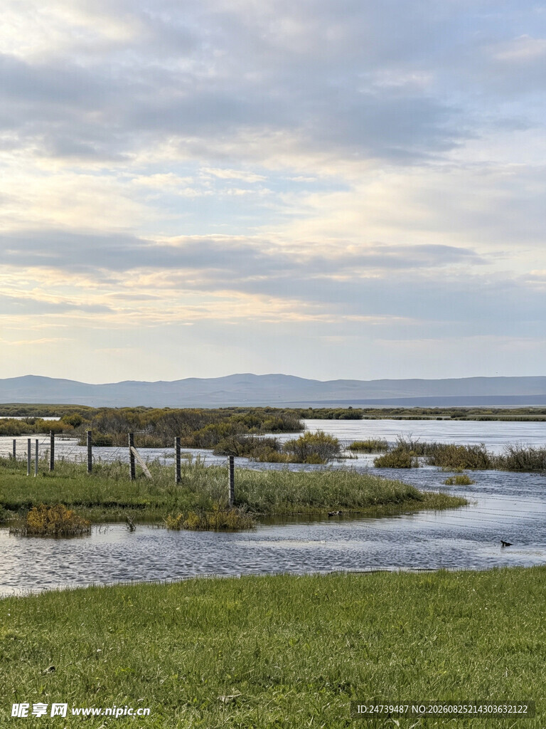 湿地草原风光美景