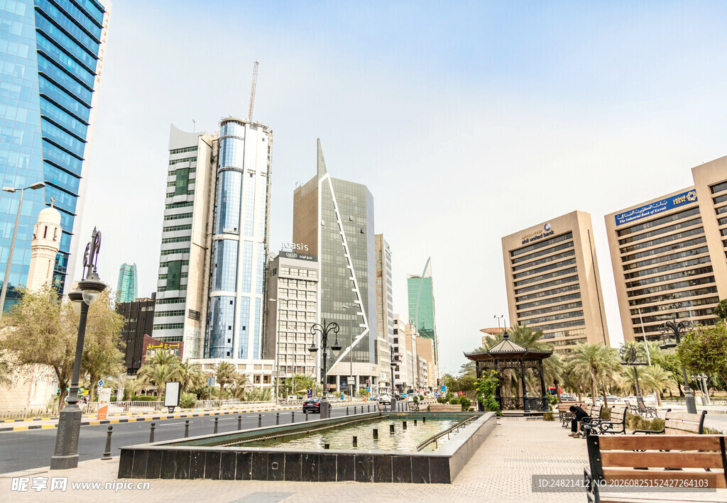现代都市高楼景观