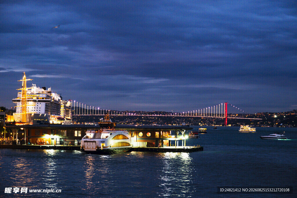 伊斯坦布尔夜景