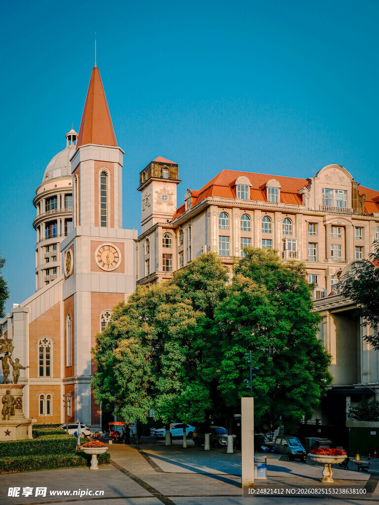 欧式风格精美建筑景观