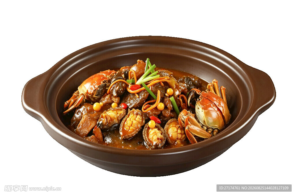 美味砂锅海鲜煲