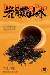 大红袍岩韵山水茶叶海报