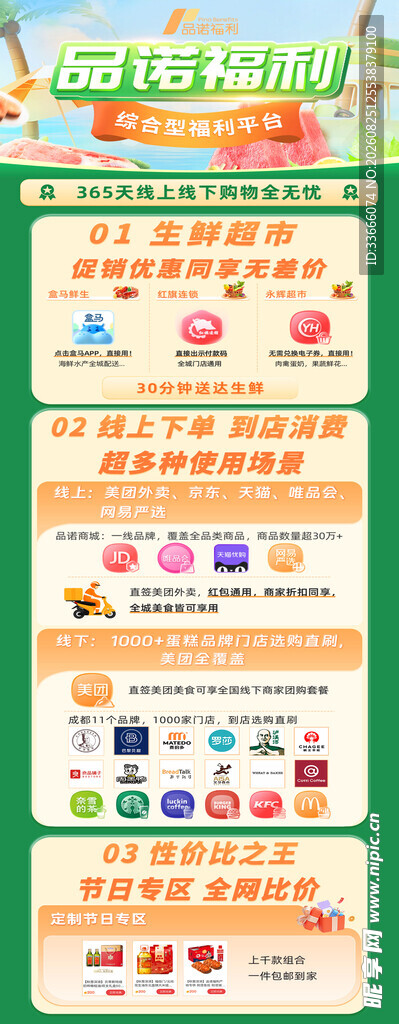 生鲜超市活动促销展架