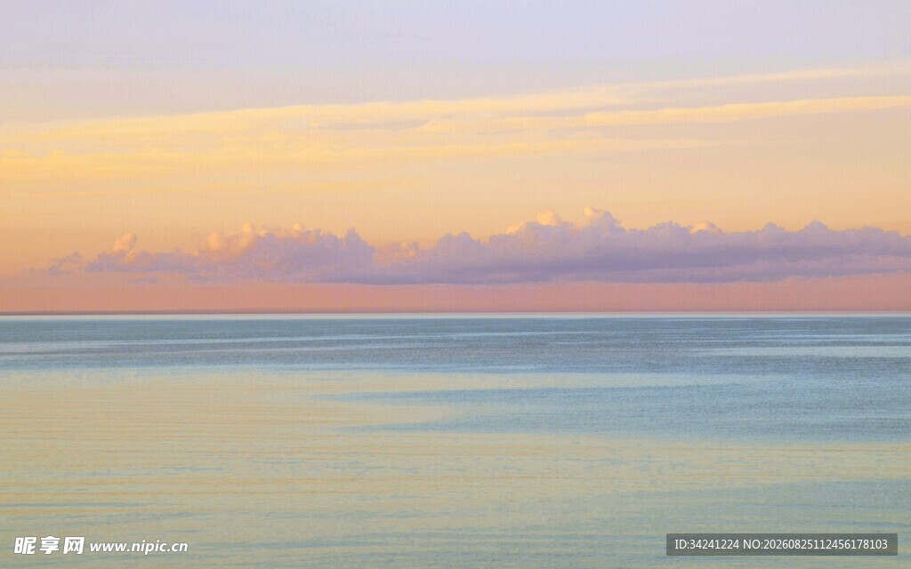 海边黄昏美景