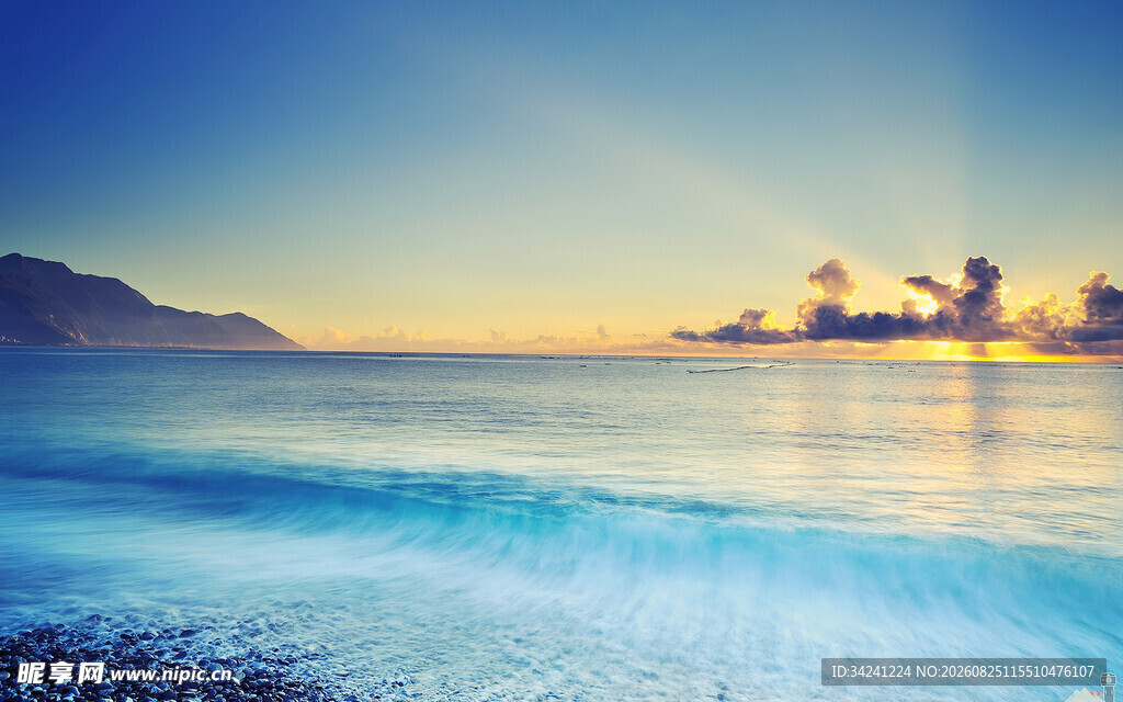海边日落美景