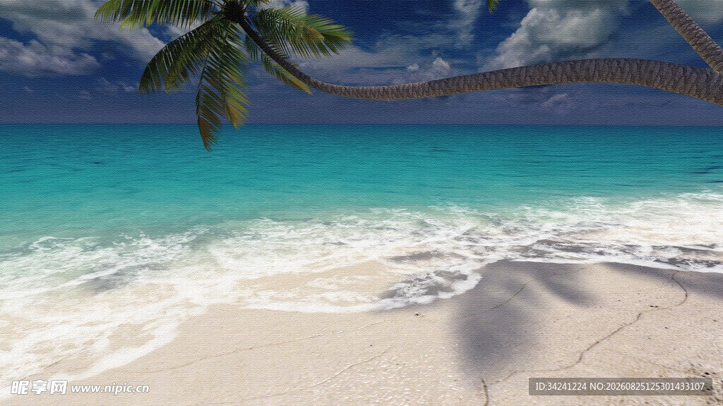 梦幻海滨美景
