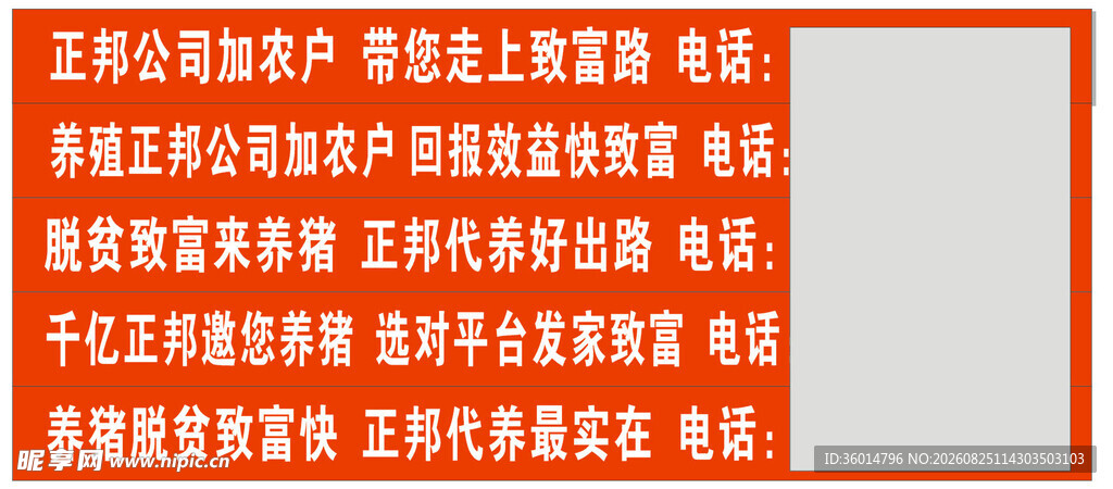 条幅设计