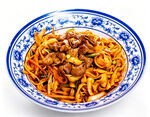 新疆风味炒面肥肠炒刀削面