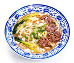 清汤牛肉刀削面美味牛肉面