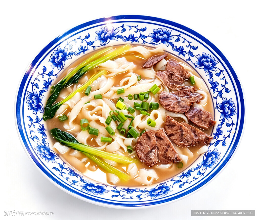 清汤牛肉刀削面美味牛肉面