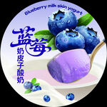 蓝莓奶皮子酸奶